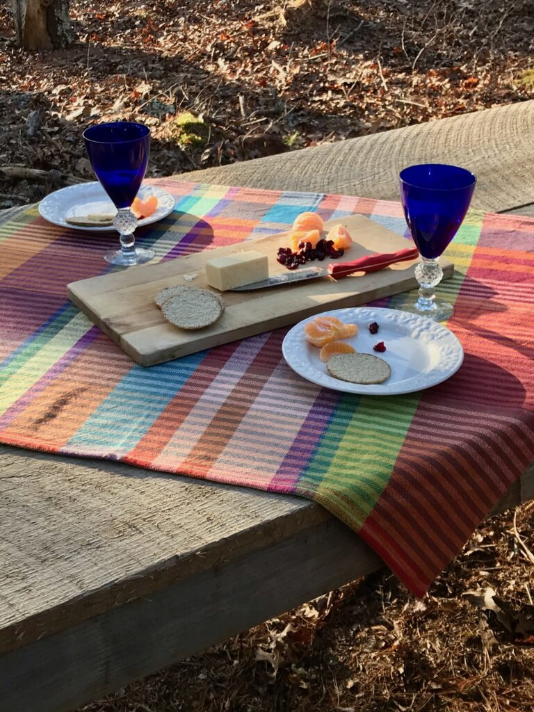 Madras Picnic Cloth